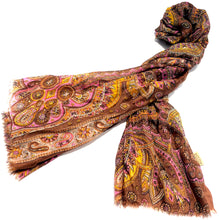 Cargar imagen en el visor de la galería, Maxi Fular 100% Seda natural ref-rfxlfs0018