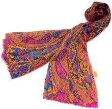 Cargar imagen en el visor de la galería, Maxi Fular 100% Seda natural ref-rfxlfs0016