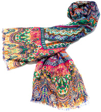 Cargar imagen en el visor de la galería, Maxi Fular 100% Seda natural ref-rfxlfs0027