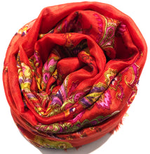 Cargar imagen en el visor de la galería, Maxi Fular 100% Seda natural ref-rfxlfs0030