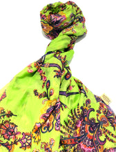 Load image into Gallery viewer, 100% Natural Silk Printed XL Foulard ref-rfxlfs0033