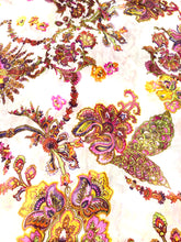 Load image into Gallery viewer, 100% Natural Silk Printed XL Foulard ref-rfxlfs0036