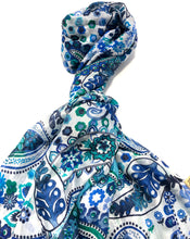 Load image into Gallery viewer, 100% Natural Silk Printed XL Foulard ref-rfxlfs0038