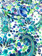 Load image into Gallery viewer, 100% Natural Silk Printed XL Foulard ref-rfxlfs0040
