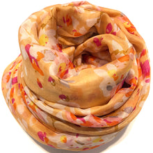 Load image into Gallery viewer, 100% Natural Silk Printed XL Foulard ref-rfxlfs0041