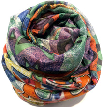 Cargar imagen en el visor de la galería, Maxi Fular 100% Seda natural ref-rfxlfs0049