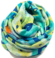 Load image into Gallery viewer, 100% Natural Silk Printed XL Foulard ref-rfxlfs0050