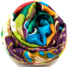 Cargar imagen en el visor de la galería, Maxi Fular 100% Seda natural ref-rfxlfs0054