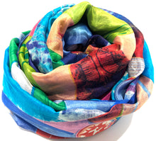 Cargar imagen en el visor de la galería, Maxi Fular 100% Seda natural ref-rfxlfs0055