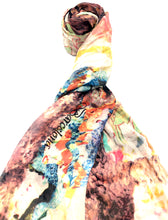Load image into Gallery viewer, 100% Natural Silk Printed XL Foulard ref-rfxlfs0058