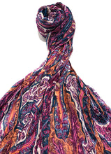 Cargar imagen en el visor de la galería, Maxi Fular 100% Seda natural ref-rfxlfs0072