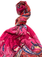 Cargar imagen en el visor de la galería, Maxi Fular 100% Seda natural ref-rfxlfs0078