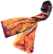 Cargar imagen en el visor de la galería, Maxi Fular 100% Seda natural ref-rfxlfs0083