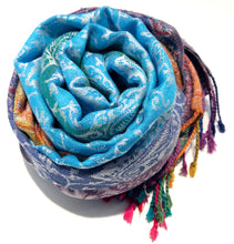 Cargar imagen en el visor de la galería, Pashmina Jacquard 100% Viscosa ref-rflgsv0002