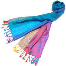 Cargar imagen en el visor de la galería, Pashmina Jacquard 100% Viscosa ref-rflgsv0003