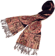 Cargar imagen en el visor de la galería, Pashmina Jacquard 100% Viscosa ref-rflgsv0004