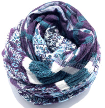 Cargar imagen en el visor de la galería, Pashmina Jacquard 100% Viscosa ref-rflgsv0005
