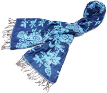 Load image into Gallery viewer, 100% Viscose Jacquard Pashmina ref-rflgsv0011