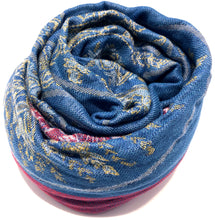 Cargar imagen en el visor de la galería, Pashmina Jacquard 100% Viscosa ref-rflgsv0014