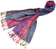 Cargar imagen en el visor de la galería, Pashmina Jacquard 100% Viscosa ref-rflgsv0016