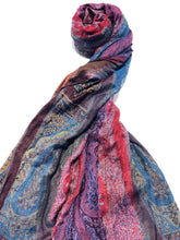 Cargar imagen en el visor de la galería, Pashmina Jacquard 100% Viscosa ref-rflgsv0016