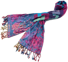 Cargar imagen en el visor de la galería, Pashmina Jacquard 100% Viscosa ref-rflgsv0017