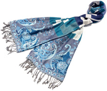 Cargar imagen en el visor de la galería, Pashmina Jacquard 100% Viscosa ref-rflgsv0018