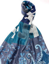 Cargar imagen en el visor de la galería, Pashmina Jacquard 100% Viscosa ref-rflgsv0018