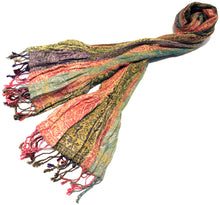 Cargar imagen en el visor de la galería, Pashmina Jacquard 100% Viscosa ref-rflgsv0021
