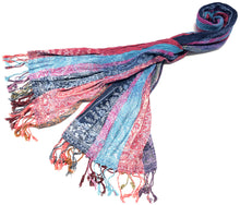 Cargar imagen en el visor de la galería, Pashmina Jacquard 100% Viscosa ref-rflgsv0022