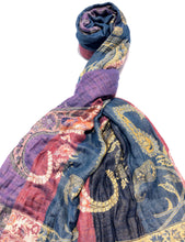 Cargar imagen en el visor de la galería, Pashmina Jacquard 100% Viscosa ref-rflgsv0026