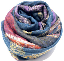 Cargar imagen en el visor de la galería, Pashmina Jacquard 100% Viscosa ref-rflgsv0026