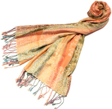 Load image into Gallery viewer, 100% Viscose Jacquard Pashmina ref-rflgsv0029