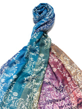 Load image into Gallery viewer, 100% Viscose Jacquard Pashmina ref-rflgsv0030