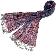 Load image into Gallery viewer, 100% Viscose Jacquard Pashmina ref-rflgsv0034