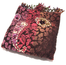 Load image into Gallery viewer, 100% Wool Jacquard Embellished Pashmina Shawl ref-rflghwj0003
