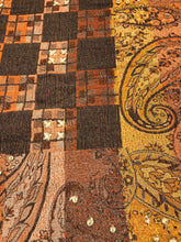 Load image into Gallery viewer, 100% Wool Jacquard Embellished Pashmina Shawl ref-rflghwj0004