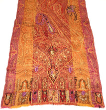 Load image into Gallery viewer, 100% Wool Jacquard Embellished Pashmina Shawl ref-rflghwj0007