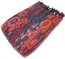 Load image into Gallery viewer, 100% Wool Jacquard Embellished Pashmina Shawl ref-rflghwj0014