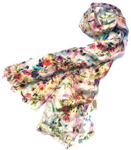 Load image into Gallery viewer, 100% Natural Silk Printed XL Foulard ref-rfxlfs0001