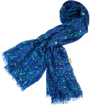 Load image into Gallery viewer, 100% Natural Silk Printed XL Foulard ref-rfxlfs0005