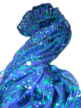 Load image into Gallery viewer, 100% Natural Silk Printed XL Foulard ref-rfxlfs0005