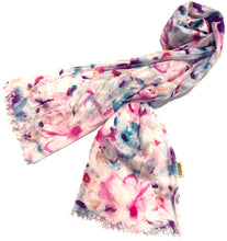 Load image into Gallery viewer, 100% Natural Silk Printed XL Foulard ref-rfxlfs0008