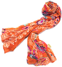 Cargar imagen en el visor de la galería, Maxi Fular 100% Seda natural ref-rfxlfs0011