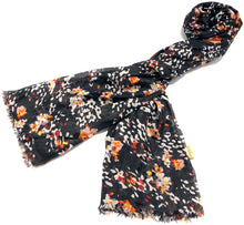 Load image into Gallery viewer, 100% Natural Silk Printed XL Foulard ref-rfxlfs0045
