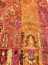 Load image into Gallery viewer, 100% Wool Jacquard Embellished Pashmina Shawl ref-rflghwj0007
