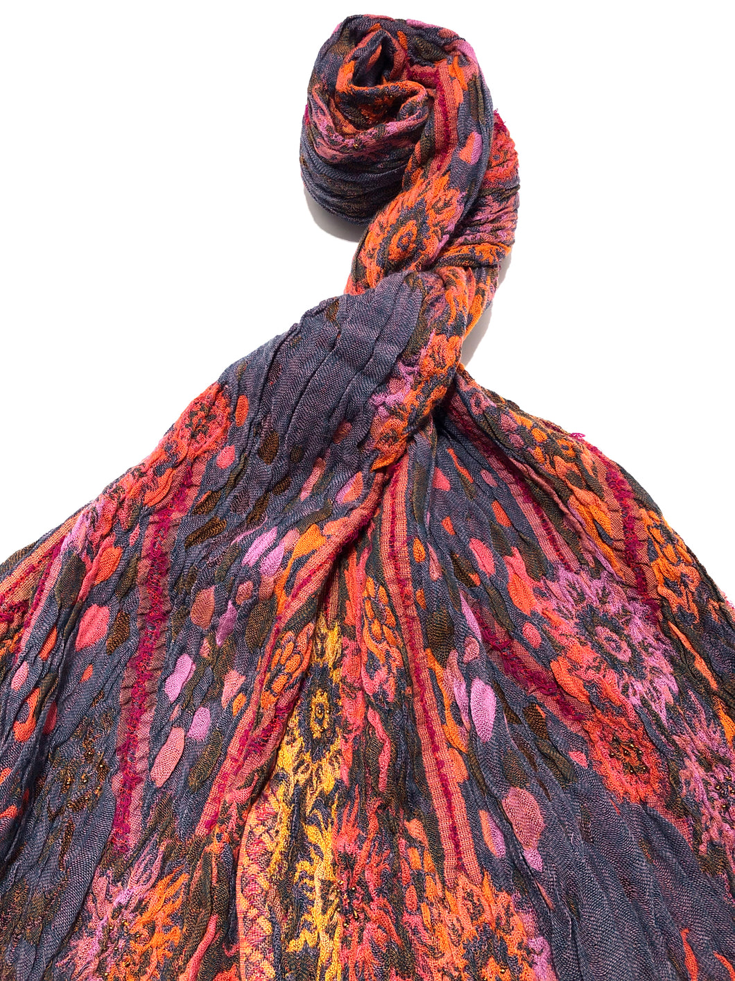 100% Wool Jacquard Embellished Pashmina Shawl ref-rflghwj0014